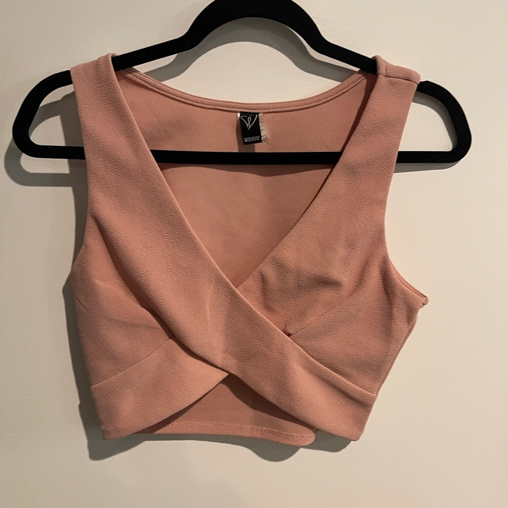 Women's Pink Crop Top